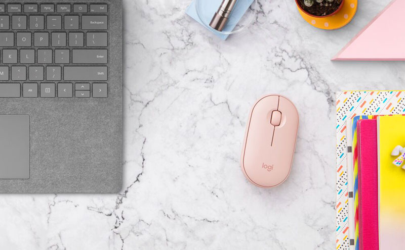 Logitech Pebble M350 Wireless Rose