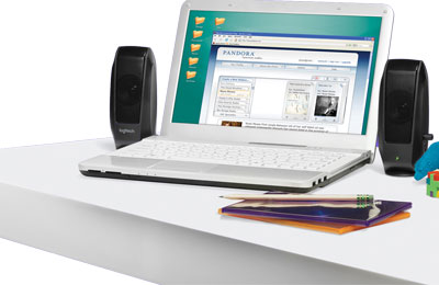 Haut-parleurs Logitech S120 Slim