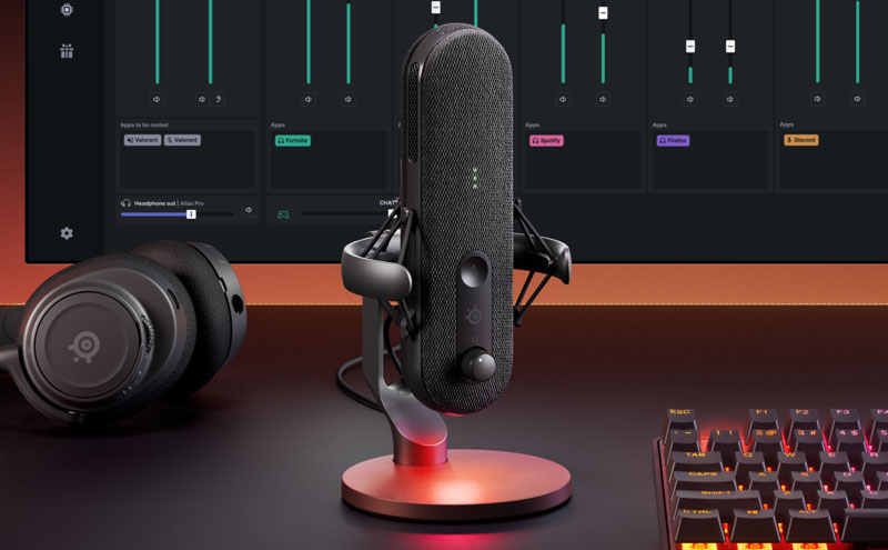 Microphone SteelSeries Alias RGB Maroc