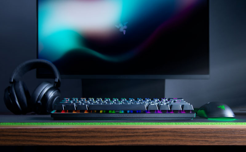 Clavier De Gaming Razer Huntsman Mini (Razer Optical Purple)