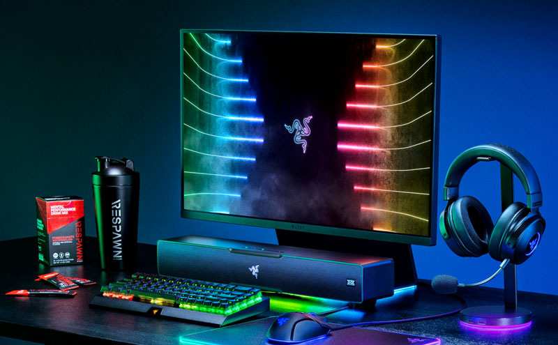Haut-Parleurs RGB Razer Leviathan v2