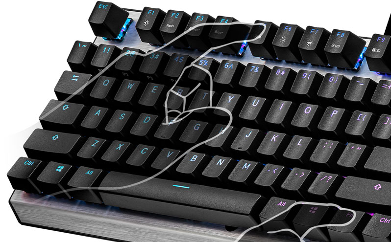 Clavier Gamer Cooler Master CK351 Maroc