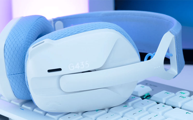 Casque Gamer Logitech G435 Wireless Blanc Maroc