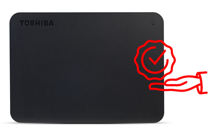 Disque dur externe Toshiba Canvio Basics 2 To Noir