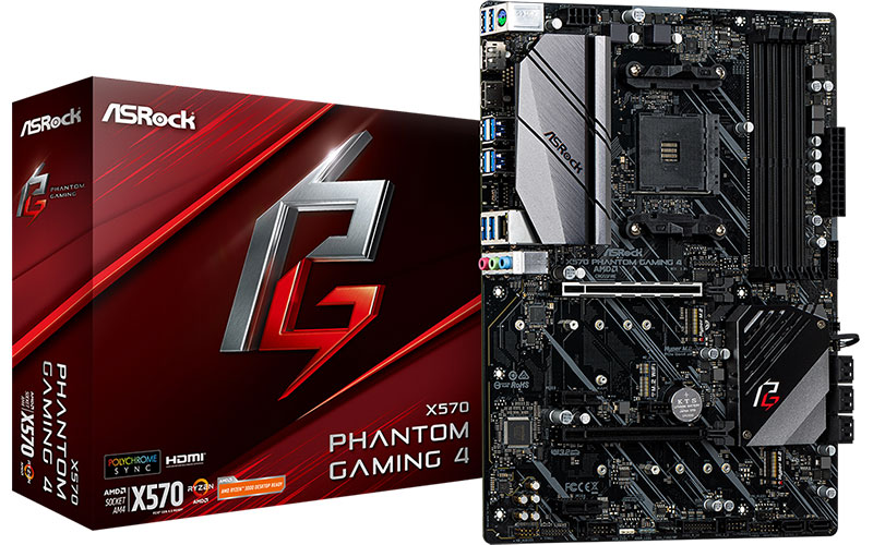 Carte Mère ASRock X570 Phantom Gaming 4 Maroc