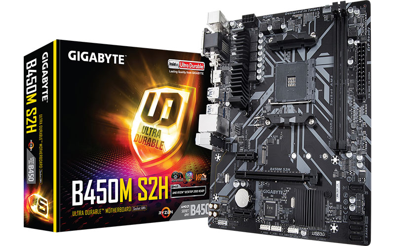 Carte Mère Gigabyte B450M S2H