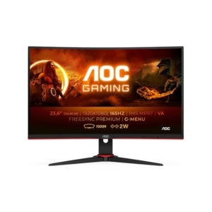 AOC 23.6″ C24G2AE 165Hz INCURVÉE