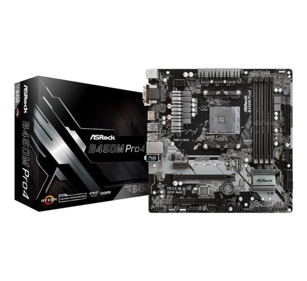 ASRock B450M-Pro 4