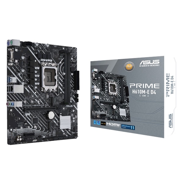 Carte mère ASUS H610M-E D4-CSM