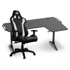 Bundle SPIRIT OF GAMER HEADQUARTER 600 RGB RIGHT 160CM + CALIBER R1 BLANC