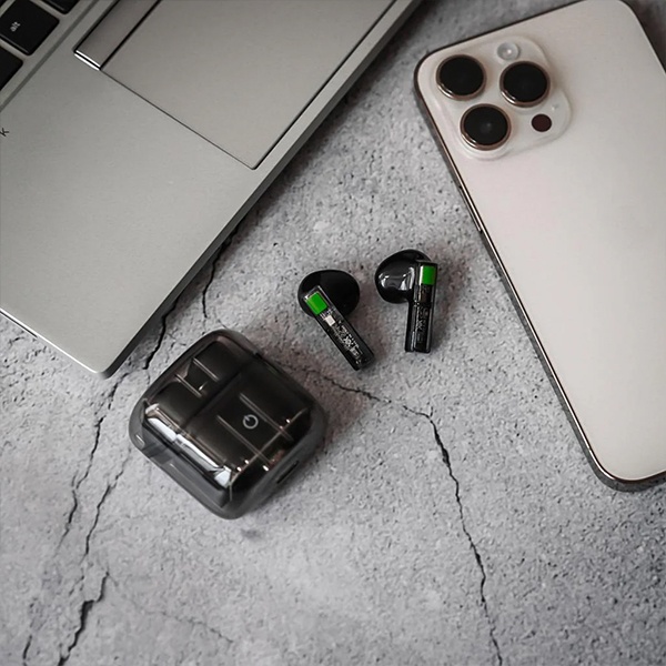 Goui G•Pods Écouteurs Sans Fil Transparent – Image 3