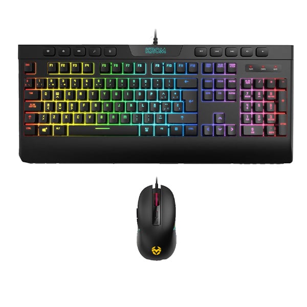 Kit Clavier et Souris de Jeu Krom Kalyos