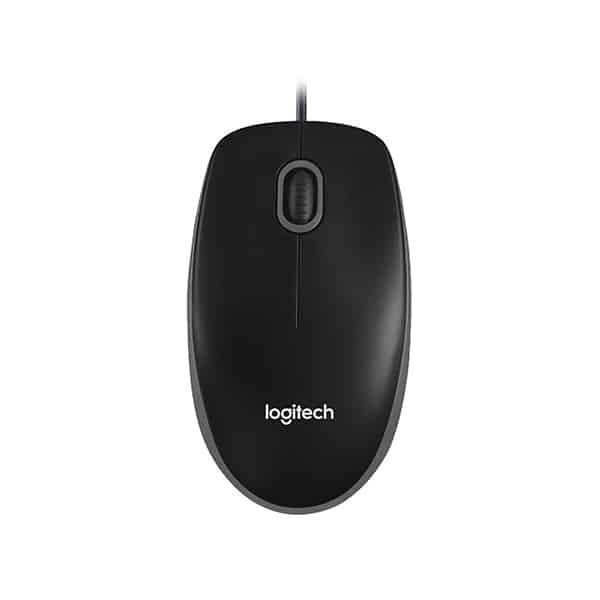 Logitech B100 Optical USB Mouse (Noir)