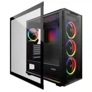 Boitier PC M-RED DESTROYER RAINBOW ARGB NOIR