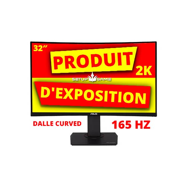ASUS TUF Gaming VG32VQR 32" 2K 165Hz Curved ( Produit d'Exposition )