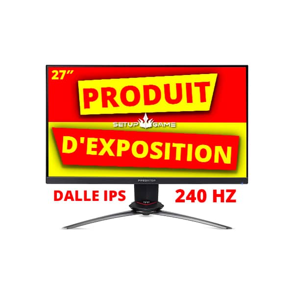 Acer XB273GX 27" IPS Predator 240Hz G-Sync ( Produit d'Exposition )
