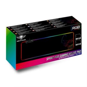 Mouse Pad XXL Gaming RGB Skull