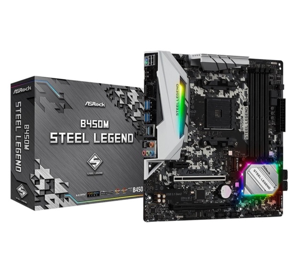 ASRock B450M Steel Legend