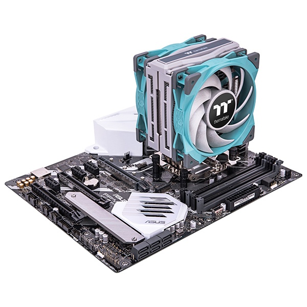 Aircooler Thermaltake TOUGHAIR 510 Turquoise