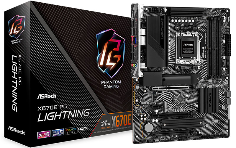 Carte Mère ASRock X670E PG Lightning Maroc