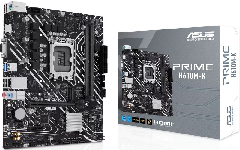 Carte mère ASUS PRIME H610M-K Maroc