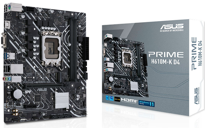 Carte mère ASUS PRIME H610M-K D4 Maroc