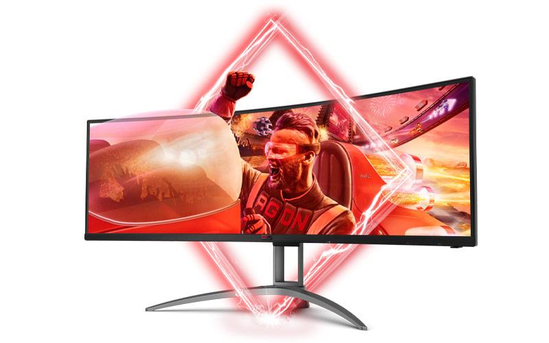 Moniteur Gaming AOC 49 AGON AG493QCX Maroc
