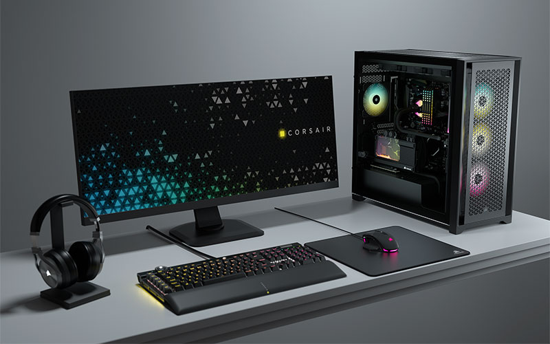 Boitier Gamer Corsair 5000D AIRFLOW BLANC Maroc