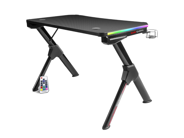 Bureau Gaming RGB 110cm Mars Gaming MGDRGB Noir