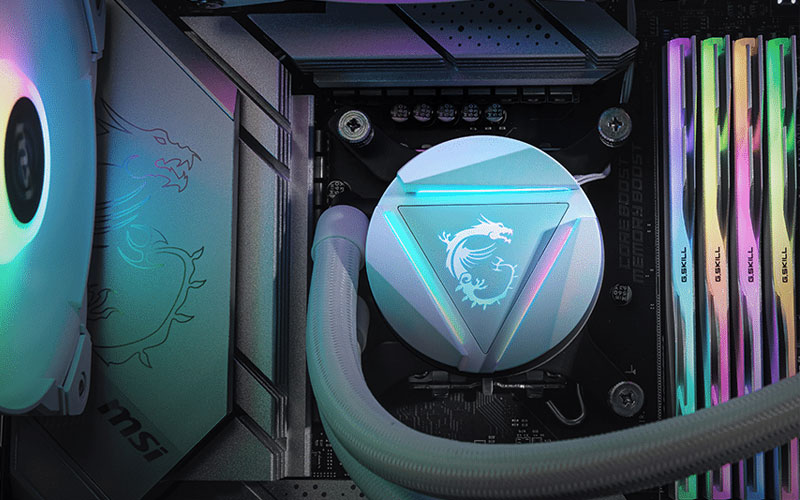 Watercooling MSI CORELIQUID 240R V2 WHITE