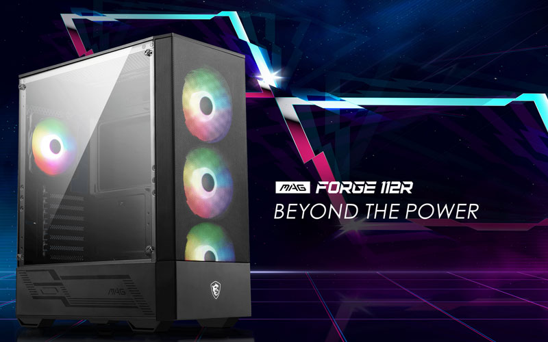 Boitier Gamer MSI MAG FORGE 112R Maroc