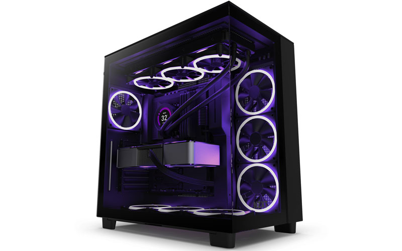 Boitier NZXT H9 Flow Noir Maroc