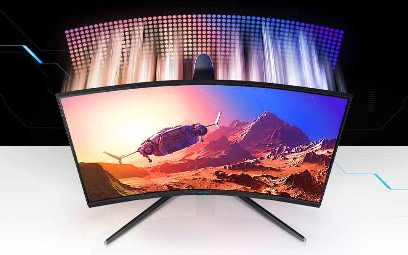 Moniteur QLED Samsung Odyssey C32G75TQSR