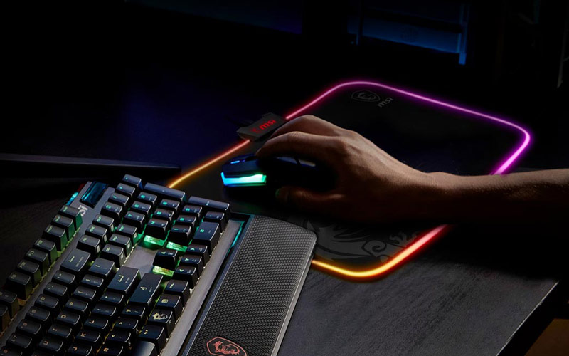 Tapis de souris MSI Agility GD60 RGB