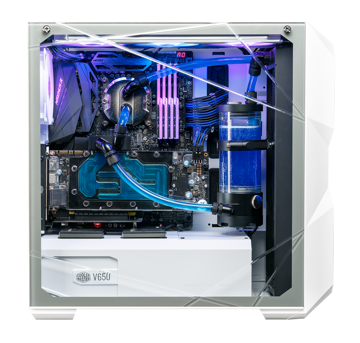 Cooler Master MasterBox TD500 Mesh ARGB BLANC