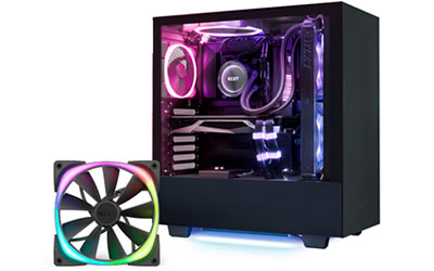 Ventilateur NZXT Aer RGB 2 140 mm Maroc