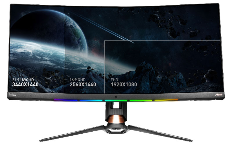 MSI 34" LED Optix MPG341CQR Maroc