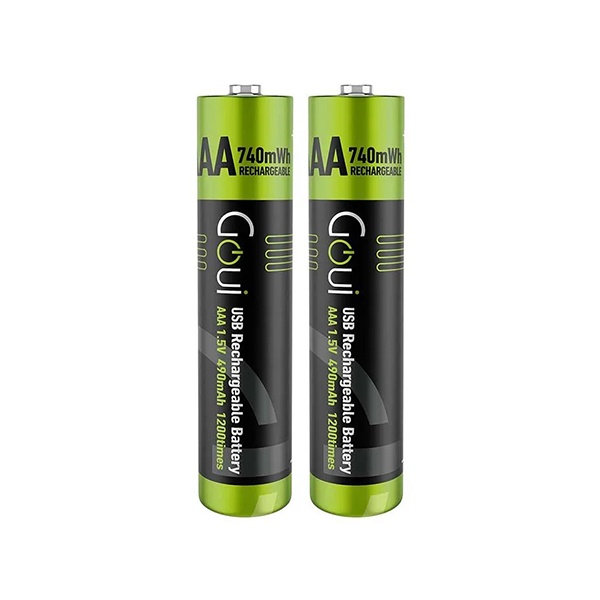Goui Rechargeable AAA Battery (2Pcs) NOIR