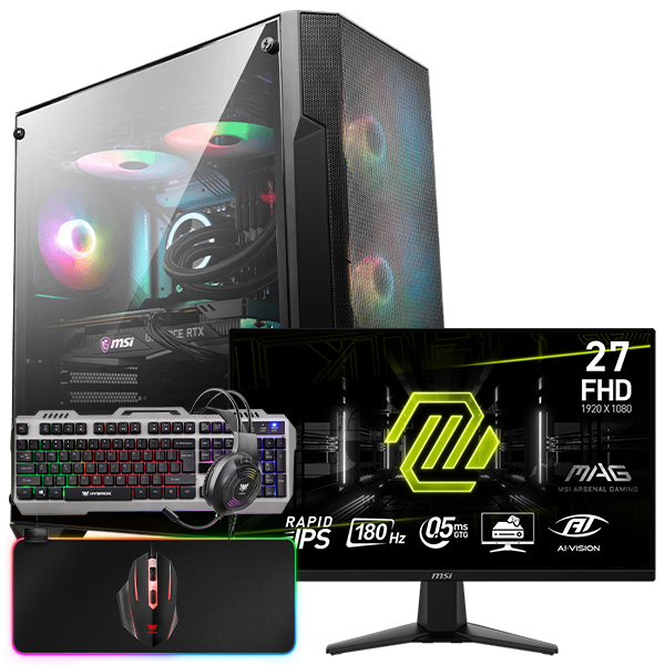SETUP GAMER CORE I5 10400F-RX 6600 + 275F + HPG100