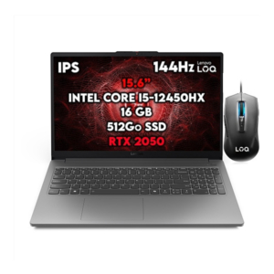 PC Portable LENOVO LOQ 15IAX9E RTX 2050 Maroc