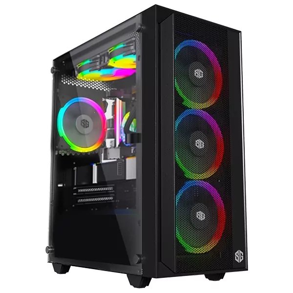 AIRFLOW – AMD RYZEN 5 5500-RTX 3050 6Go