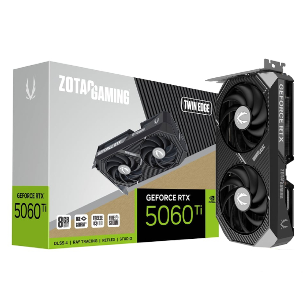 ZOTAC GAMING GeForce RTX 5060 Ti 8GB Twin Edge