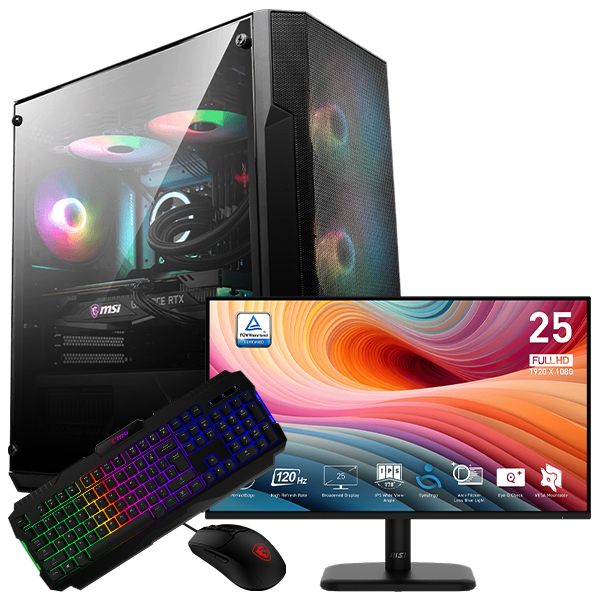 SETUP GAMER R5 5600-RX 9060XT 16Go + MP251L E2 + GK100 + GM100