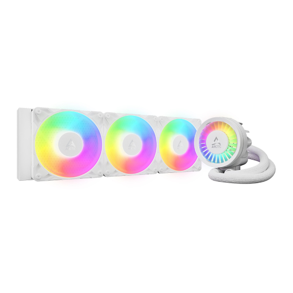 Arctic Liquid Freezer III Pro 420 A-RGB (Blanc) – Image 2
