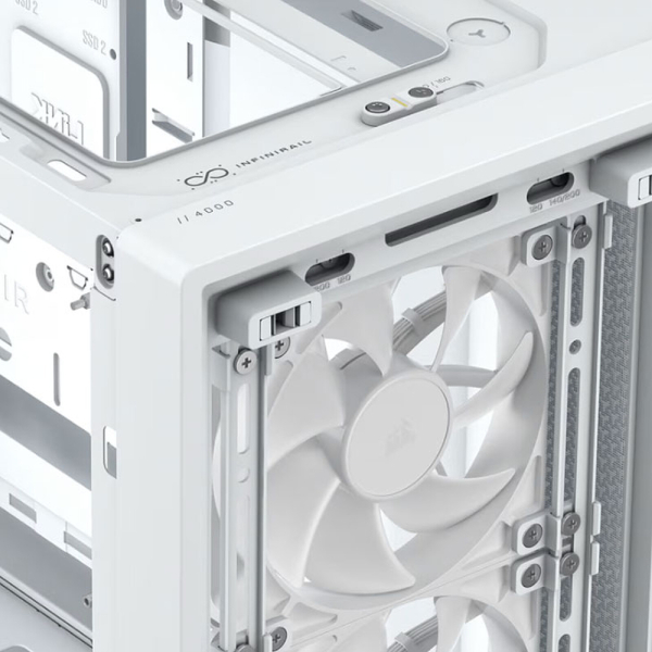 Corsair Frame 4000D (Blanc) – Image 3