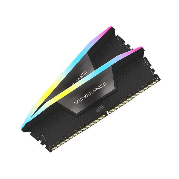 Corsair Vengeance RGB DDR5 32Go (2 x 16 Go) 6000 MHz CL30 Noir