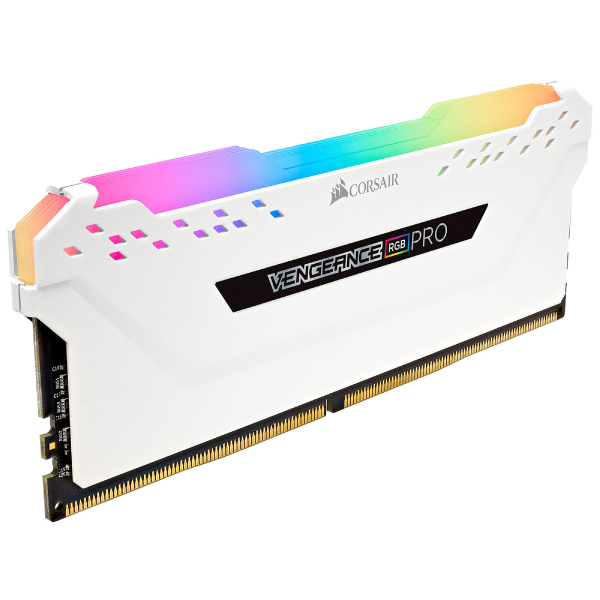 Corsair Vengeance RGB PRO 8Go DDR4 3200MHz Blanc Tray – Image 2