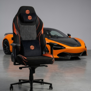 Chaise Gamer SG Racer Maclaren Noir Orange Maroc